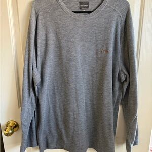 Greg Norman Collection Heather Gray Long Sleeve Tee